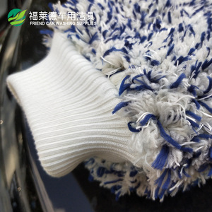 Gants de lavage de voiture en microfibre épais et double face, grande taille, absorbants - Product Image 3