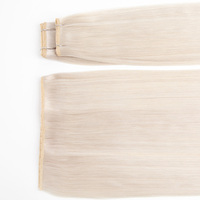 Extensions de cheveux européennes vierges OVO Invisible PU Butterfly Genius Weft, cheveux humains véritables, micro-perles, sans couture, faites à la main, en PU.