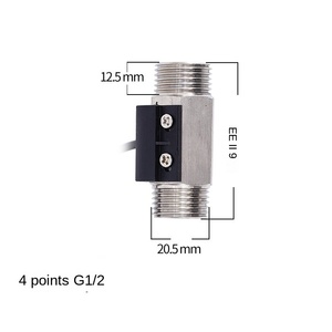 Interruptor de flujo de acero inoxidable Interruptor de flujo de precio de fábrica Interruptor de flujo de agua para bomba de calor - Product Image 6