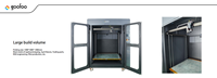 Imprimante 3D industrielle FDM M100, vitesse 500 mm/s, grande machine d'impression 3D ABS, taille de construction précise 1000*1000*1000 mm, chauffée