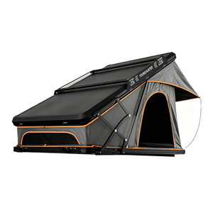 Carpa de techo para coche, de aleación de aluminio, con carcasa rígida, apertura rápida, tipo extendido, una habitación, para las cuatro estaciones, de tela Oxford de poliéster. - Product Image 5