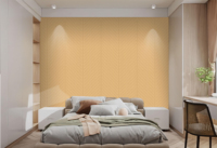 Panneaux muraux décoratifs pour la maison, autocollants, en tissu velours, à coller soi-même