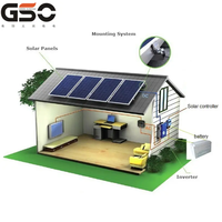 5KW 10KW 15KW 20KW 25KW 30KW Volldach-Solarmodule Off-Grid-Strom montages ysteme Home Kit Solarenergie erzeugungs system