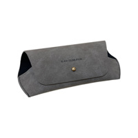 Étui à lunettes haut de gamme personnalisable avec logo, étui à rabat pour lunettes de soleil et de lecture, sac pour montures de lunettes avec stock fabricant