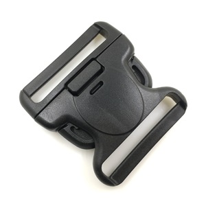 Hebilla de cierre automático de 6 cm, hebilla de plástico para cinturones y ajuste de cintura, color negro - Product Image 3