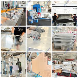 Ziekenhuis Handel Industrie Gebouw Aluminium Lasersnijden Wandbekleding Geventileerde Gevel Vliesgevel Ontwerp Milieuvriendelijk - Product Image 6