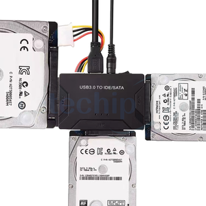 Mới Bên Ngoài Đầu Đọc Ổ Cứng Siêu Phục Hồi Chuyển Đổi Cho 2.5-Inch 3.5-Inch HDD/SSD DVD Drive USB 3.0 Để SATA Và IDE Adapter - Product Image 4