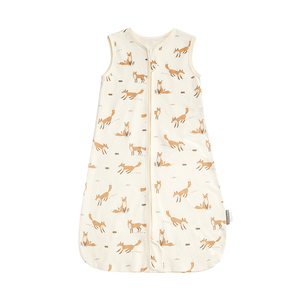 Summer Newborn Sleep Sack 100% Coton Sac de couchage pour enfants Tissu uni solide 0.5 <span class=keywords><strong>Tog</strong></span> Fermeture à glissière - Product Image 1