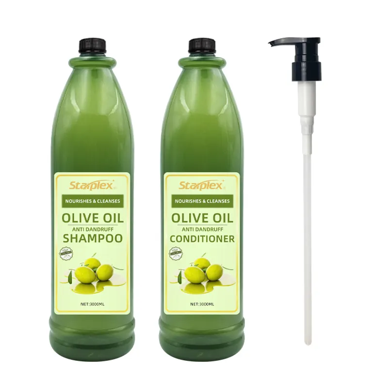 Rts 3 Liter Salon Haarverzorging Natuurlijke Biologische Olie Controle Anti Kroezen Haar Verfrissende Olijfolie Haarshampoo Bulk