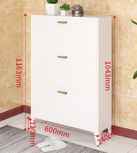 New Design Fashion Hot Sale Modern Style Thin Style Corridor Foyer <b>Storage</b> <b>Rack</b> Indoor Tipping Bucket <b>Shoe</b> Cabinet - Product Image 2