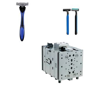 แม่พิมพ์มีดโกนแบบใช้แล้วทิ้งแม่พิมพ์ฉีดแบบใช้แล้วทิ้งดีไซน์ใหม่ล่าสุด - Product Image 1