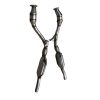 Convertisseur catalytique à trois voies en acier de haute qualité pour modèles Audi A6-C5 2.8L de 2004 à 2008, norme Euro III, gauche et droite