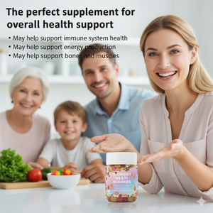 Women's Daily Gummy Multivitamins 16 <strong>Vitamins</strong> &amp; Minerals Energy Metabolism <strong>Hair</strong> Skin &amp; Nails - Product Image 4