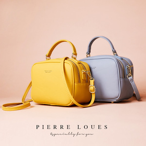 Sac bandoulière carré Pierre Loues avec fermeture éclair pour usage quotidien - Product Image 4