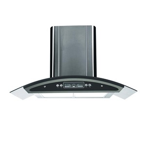 <span class=keywords><strong>Hotte</strong></span> de cuisine électrique de luxe en acier inoxydable avec moteur en cuivre, filtre en aluminium de 90 cm, montage en îlot - Product Image 1