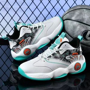 Zapatillas de baloncesto de alta calidad para hombre, nuevo estilo de moda coreana para adolescentes y papás, zapatillas deportivas de moda - Product Image 2