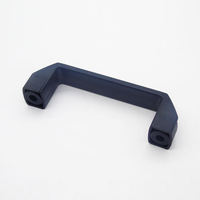 Hengsheng Machine industrielle à faible quantité minimale de commande 90/120/150/180mm poignée en plastique ABS noir forme rectangulaire poignée de traction en plastique noir