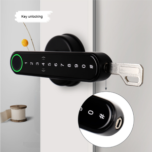Cerradura Inteligente de Aleación de Zinc con Huella Dactilar Biométrica, Contraseña Digital, Tarjeta de Acceso y Control por Aplicación para Puertas de Madera/Acero - Product Image 5