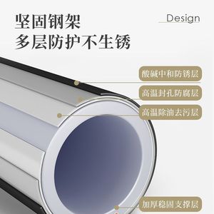 Metal Bed 1.8M <b>Iron</b> Frame Reinforced Heavy Duty Stable For Rental Rooms - Product Image 3