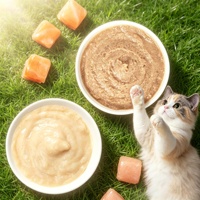 Tiras de Puré para Gatos Más Vendidas, Sin Granos, Altas en Proteínas, Etiqueta Privada, Fábrica de Snacks para Mascotas