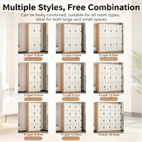 Armoire à vêtements réglable en acier, design moderne, casiers compacts en stratifié avec serrure à clé pour salle de sport, salle de yoga, salon, école, vestiaires