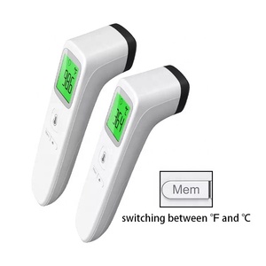 Seguridad No contacto <span class=keywords><strong>salud</strong></span> portátil de mano Bebé y objeto de superficie de infrarrojos termómetro de frente - Product Image 2