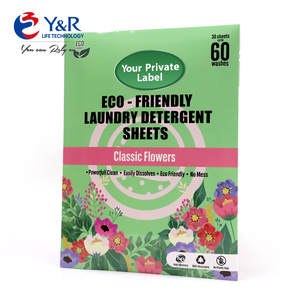 Feuilles de lessive super concentrées à <span class=keywords><strong>prix</strong></span> d'usine, parfum longue durée, écologiques - Product Image 5