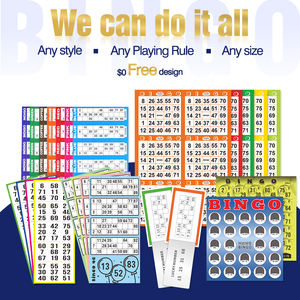 طباعة مخصصة عالية الجودة حسب الطلب منتجات متنوعة بطاقة بنغو مورد التذاكر - Product Image 6