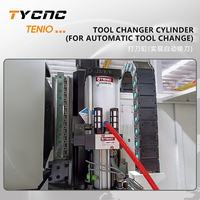 Centre d'usinage vertical CNC automatique VMC850 de précision avec commande GSK et broche BT40 pour le traitement industriel