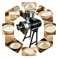 Moulin à céréales commercial 3500W 220V, capacité de 60kg/h, disque en acier au manganèse multifonctionnel, moteur 72H, facile à nettoyer