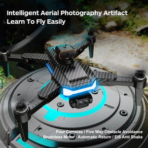 P9 Drone 4K HD double ESC caméra évitement d'obstacles flux optique WIFI HPV pliable quadrirotor photographie aérienne jouet cadeau 1800mAh - Product Image 2