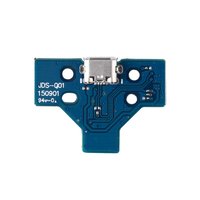Prise de charge pour manette de jeu, carte de circuit imprimé pour ports Slim JDS-001/011/030/040/050/055 – Remplacement filaire en plastique