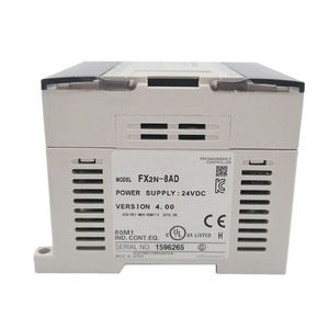 Contrôleur programmable PLC, conversion analogique A/DL, 8 canaux, FX2N-8AD, contrôleur programmable PLC FX2N-8AD - Product Image 6