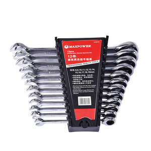 12 Điểm Mở Kết Thúc Khóa Số Liệu Đảo Ngược Flex Ratcheting Bộ Cờ Lê Kết Hợp - Product Image 1