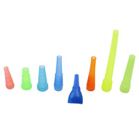 Accessoires pour chicha très demandés : Embouts jetables en plastique pour chicha, embout long noir de 9,5 cm