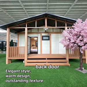 Cao cấp thiết kế sang trọng container nhà có thể gập lại nhà prefab mô-đun nhà vườn nhà khách sạn khu nghỉ dưỡng container tùy chỉnh nhà - Product Image 3