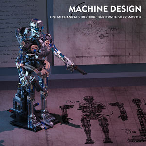 13091 Robot Créatif Mécanique à Petites Particules, Ensemble de Briques à Assembler, Modèle Éducatif, Jouet de Construction, Collection de Jouets en Plastique - Product Image 4