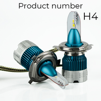 Mi2 — phares avant LED mince et automatique, ampoules, système d'éclairage de voiture, Mi2, H7, H11, H4, 25W, 9005, 9006