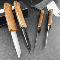 Couteau de poche BM 5370 de haute qualité, lame tactique D2, manche PEI, couteau de survie portable pour le camping et la chasse, EDC