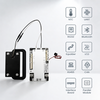 BMS LiFePO4 20S avec protection haute précision 64V 60A pour pack de batteries de vélo électrique et gestion des batteries au lithium