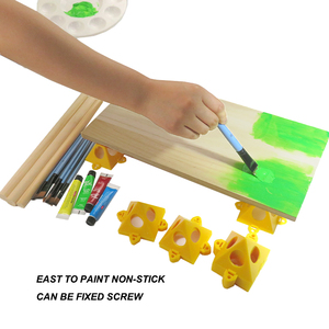 10 pièces 67*67*62.7mm Support <span class=keywords><strong>de</strong></span> peinture à quatre côtés en plastique, Patins <span class=keywords><strong>de</strong></span> peinture pour pulvérisation, Support <span class=keywords><strong>de</strong></span> peinture pour accessoires <span class=keywords><strong>de</strong></span> menuisier et peintre - Product Image 4