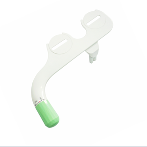 Accessoire de bidet pour siège de toilette moderne et intelligent en ABS, facile à utiliser, <span class=keywords><strong>pistolet</strong></span> de lavage des fesses avec jet simple ou double pour salle de bain - Product Image 1