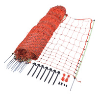 Filet de volaille de 90cm de haut et 50m de long Filet de clôture électrique pour moutons