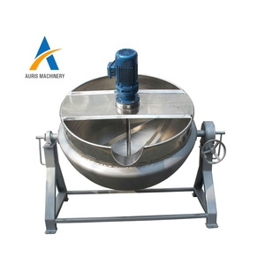 Stainless Steel 220/380v 200l Gas Cooking <strong>Pot</strong> of Jam with <strong>Stirrer</strong> - Product Image 3