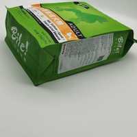 Sac d'emballage personnalisé en plastique Mylar laminé thermoscellable de grande taille imprimé pour aliments pour animaux de compagnie et collations avec fermeture éclair