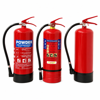 Extincteur portable ABC à poudre sèche pour voiture, bureau, maison, hôtel – Équipement de lutte contre l'incendie rapide et efficace