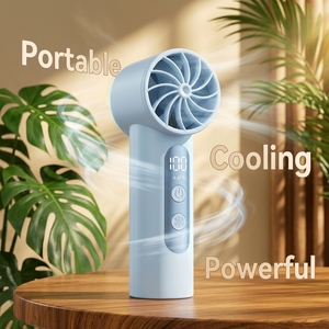 Ventilateur de table rechargeable à prix réduit, mini ventilateur de table, petit ventilateur de table, ventilateur de poche de petite taille - Product Image 5