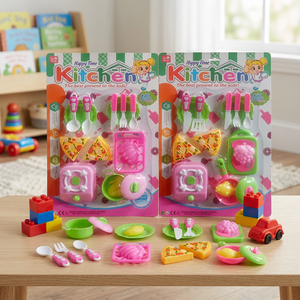 Most Popular Mini <strong>Kitchen</strong> Pretend Play <strong>Toy</strong> Set <strong>Small</strong> Cute Plastic Design for Wholesale - Product Image 3