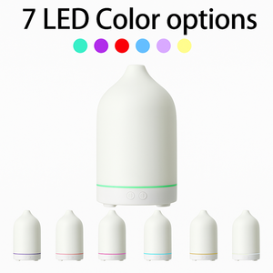 Humidifier Ruangan 100ML Elektrik Ultrasonik Keramik <span class=keywords><strong>Aroma</strong></span> <span class=keywords><strong>Diffuser</strong></span> Minyak Esensial Dekorasi Rumah Tangga - Populer & Laris - Product Image 4