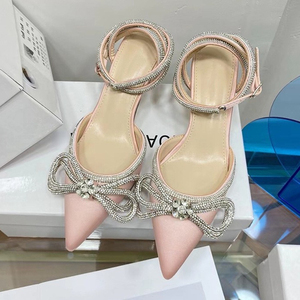 Bling <b>Sequin</b> <b>Material</b> Unique Luxury Pumps Femmes Rhinestone Ladies 2025 Heels for Women - Product Image 6